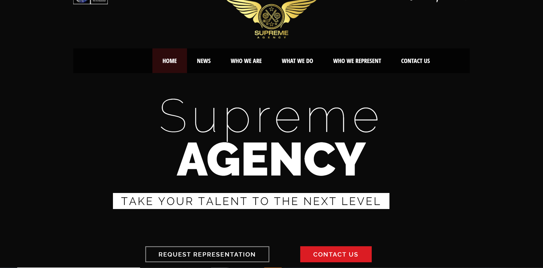 Supreme Agency Website